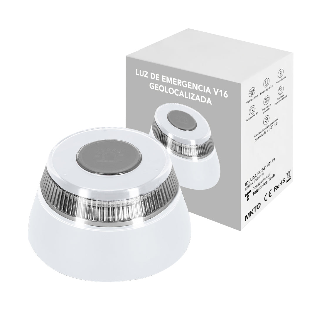 Luz Emergencia V16 Geolocalizada