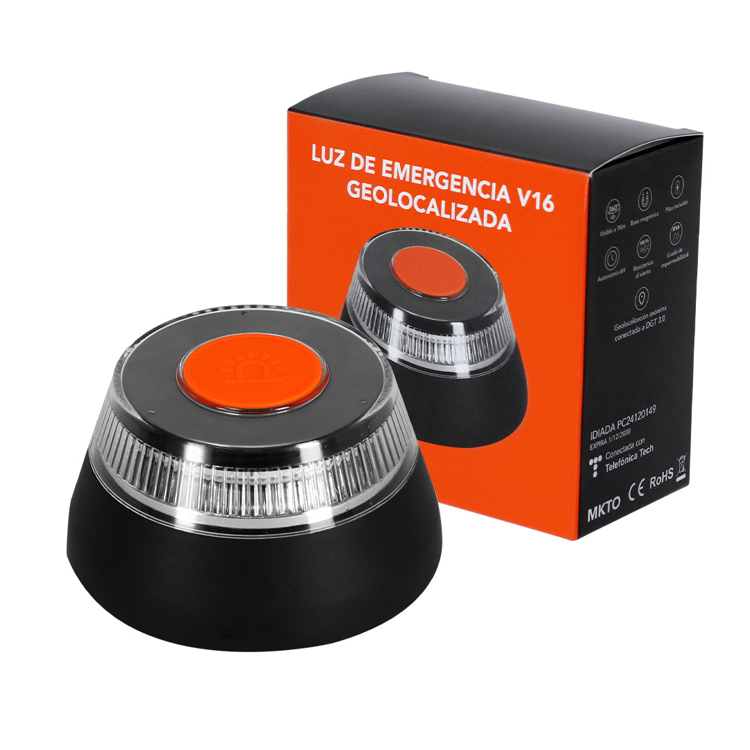 Luz Emergencia V16 Geolocalizada