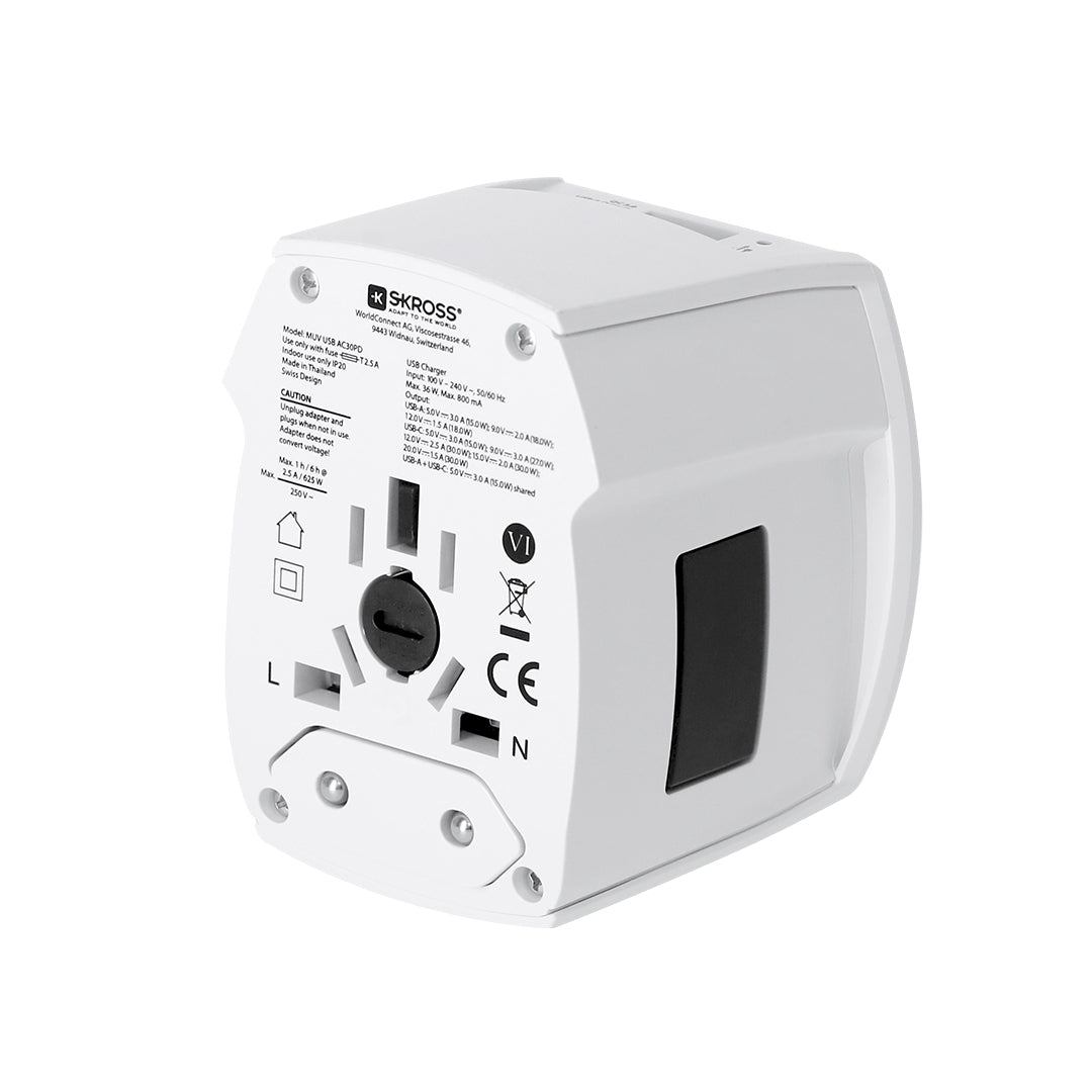 Adaptador Viaje Universal Skross