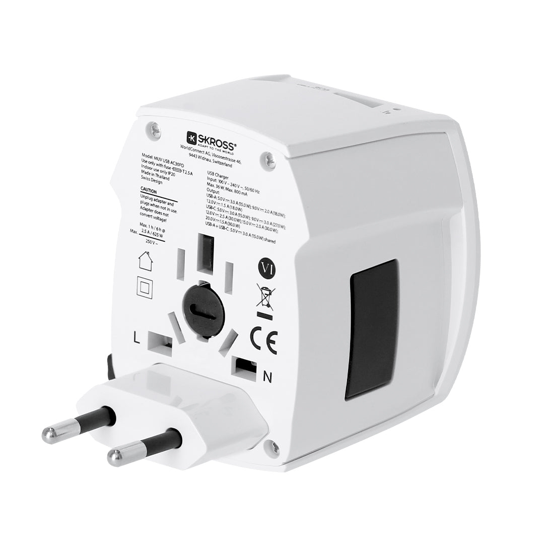 Adaptador Viaje Universal Skross