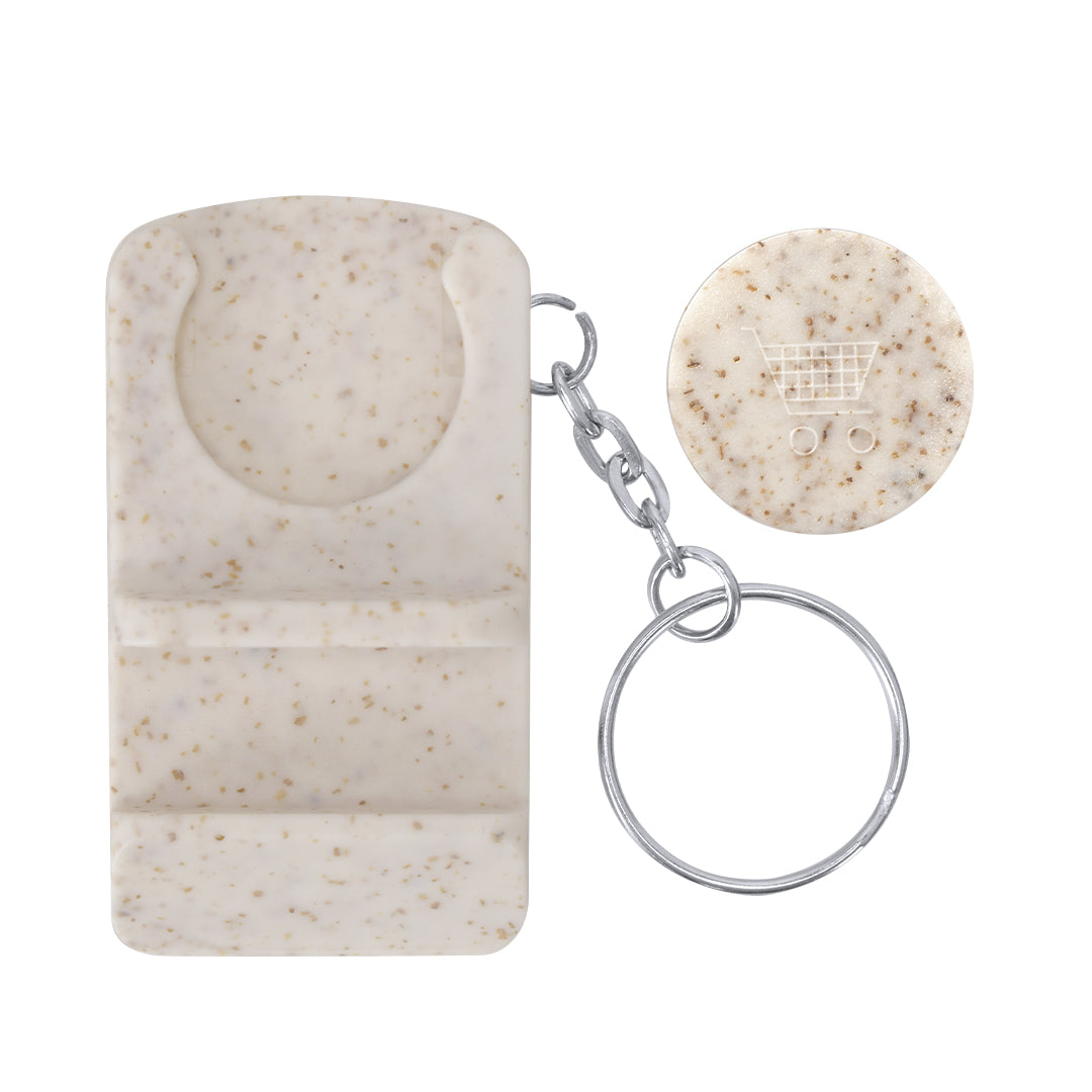 Llavero Moneda Soporte