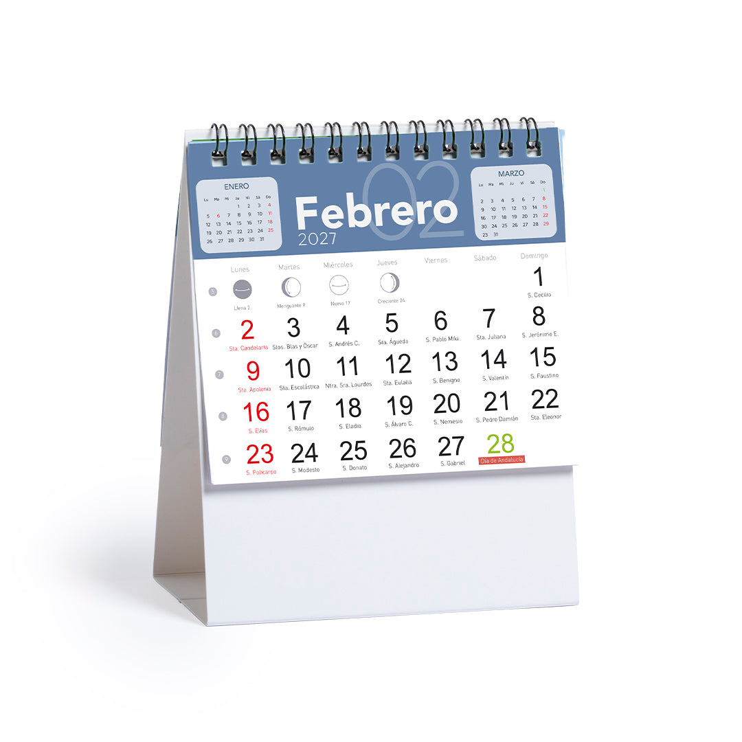 Calendario Sobremesa