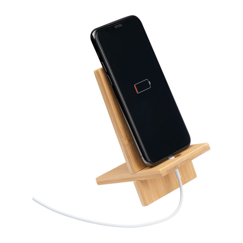 Soporte para Teléfono de Bambú