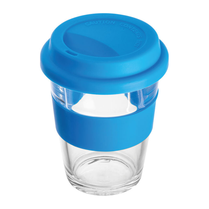 Taza de Vidrio con Funda