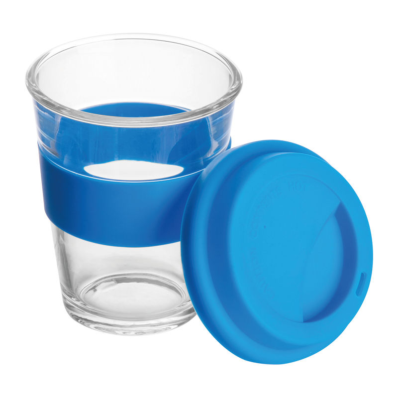 Taza de Vidrio con Funda