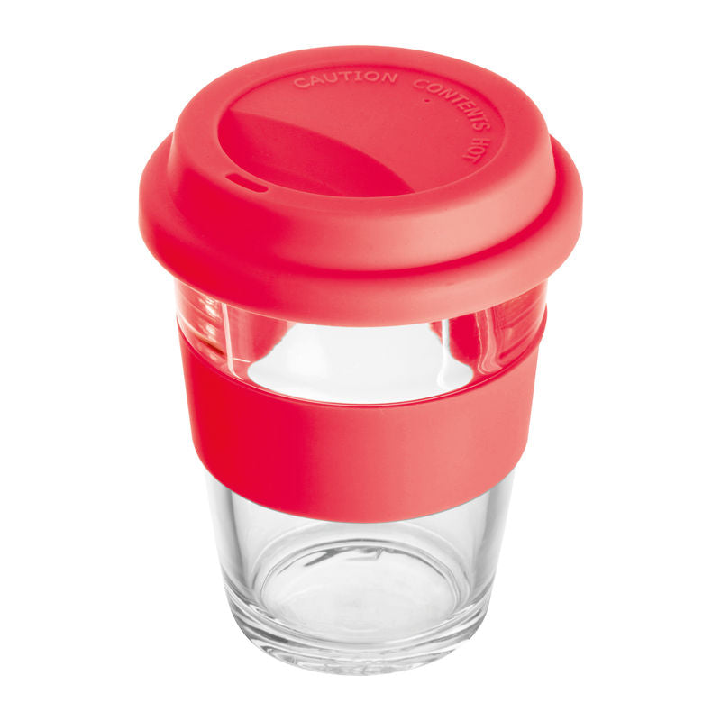 Taza de Vidrio con Funda