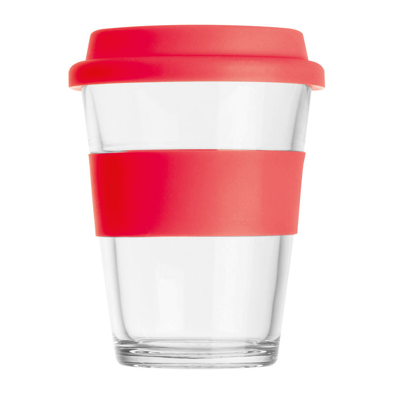 Taza de Vidrio con Funda