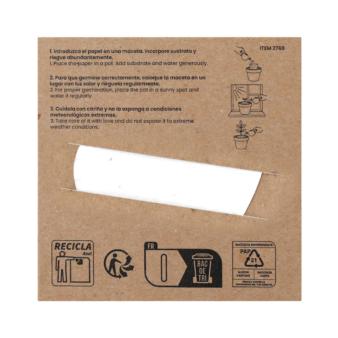 Papel Plantable