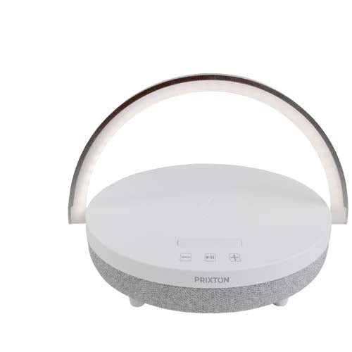Altavoz Bluetooth® 4 en 1 de 10 W con luz LED y base de carga inalámbrica