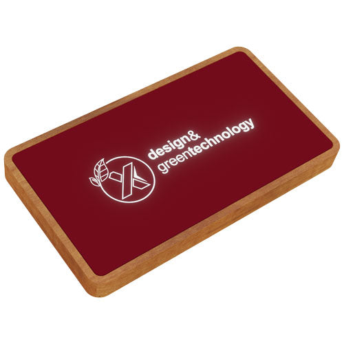 Batería externa inalámbrica luminosa de 5000 mAh