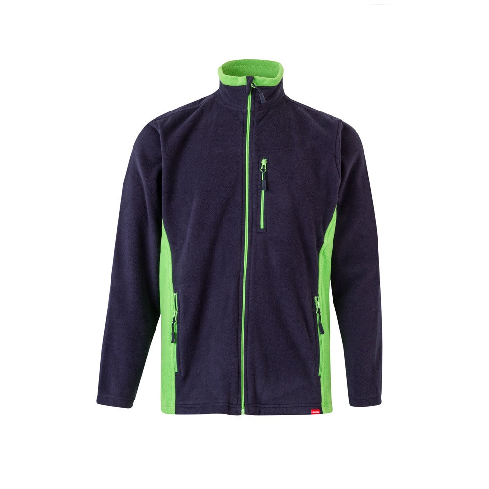 Chaqueta polar bicolor (220g/m²) en