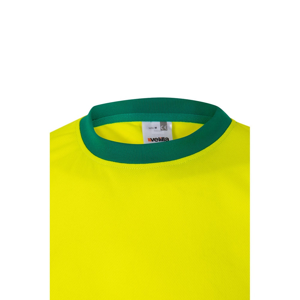 Camiseta técnica bicolor ojo de