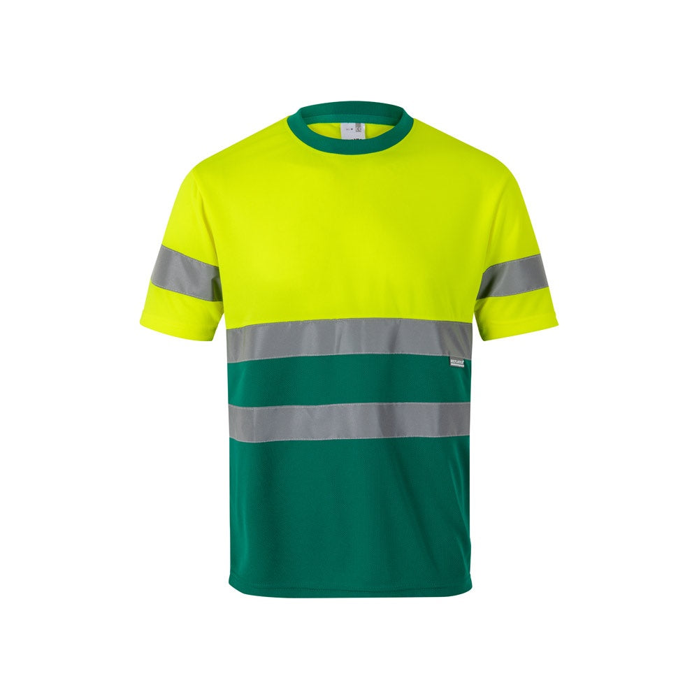Camiseta técnica bicolor ojo de