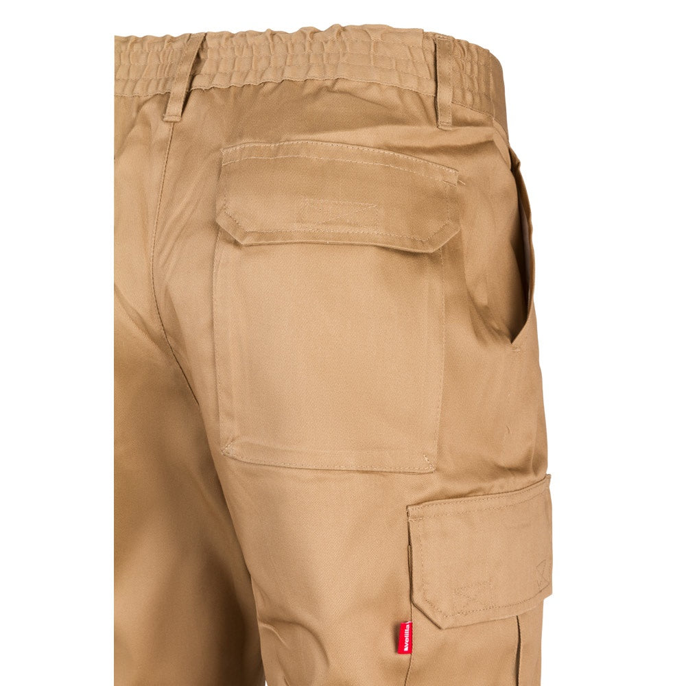 Pantalón multibolsillos de sarga (200g/m²)