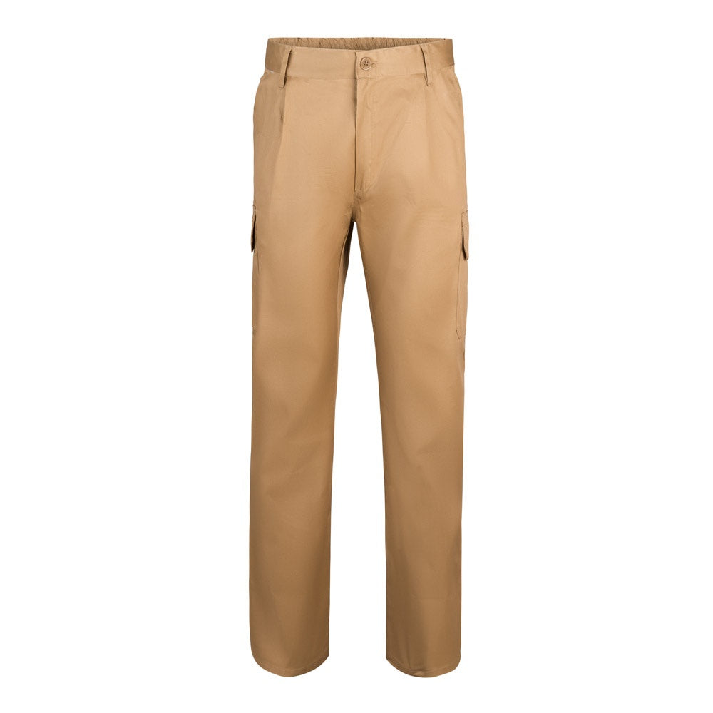 Pantalón multibolsillos de sarga (200g/m²)