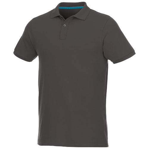 Polo de manga corta de material reciclado orgánico para hombre