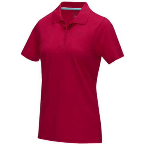 Polo orgánico de manga corta para mujer