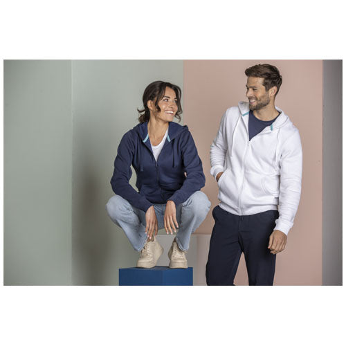 Sudadera con capucha y cremallera