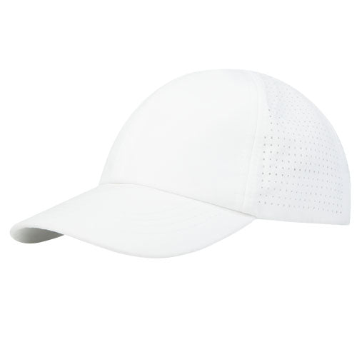 Gorra reciclada de 6 paneles Cool Fit GRS de 110 g/m² Mica