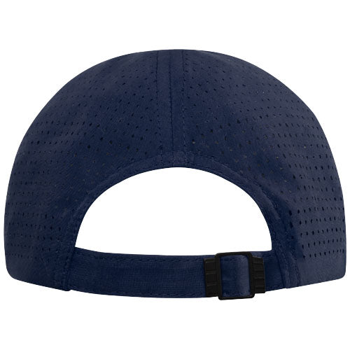 Gorra reciclada de 6 paneles Cool Fit GRS de 110 g/m² Mica