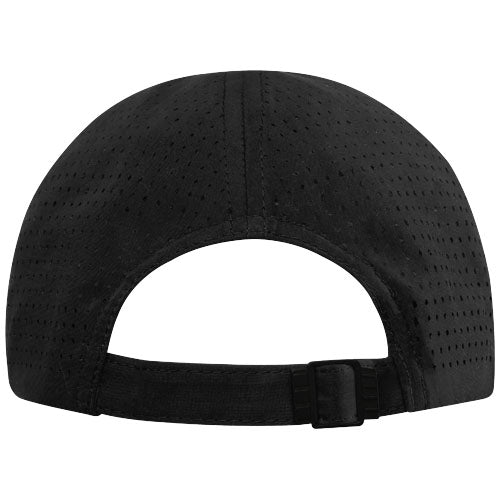 Gorra reciclada de 6 paneles Cool Fit GRS de 110 g/m² Mica