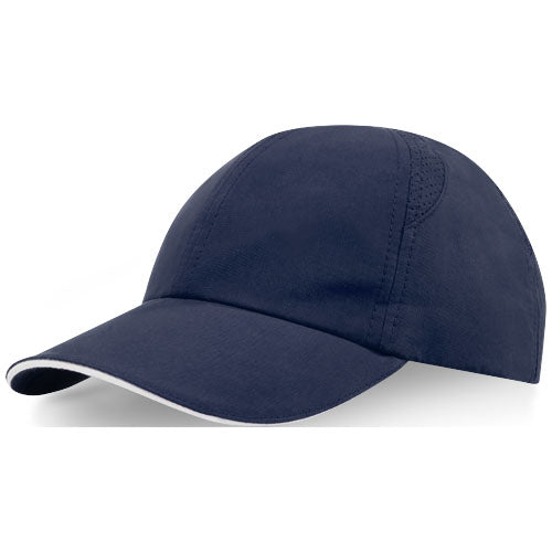 Gorra sandwich reciclada de 6 paneles Cool Fit GRS de 110 g/m² Morion