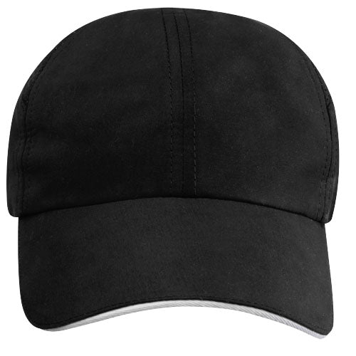 Gorra sandwich reciclada de 6 paneles Cool Fit GRS de 110 g/m² Morion