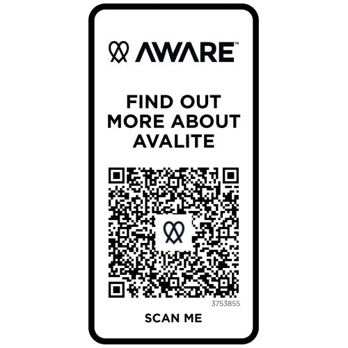 Camiseta unisex de manga corta con material reciclado Aware™ de 160 g/m² Avalite