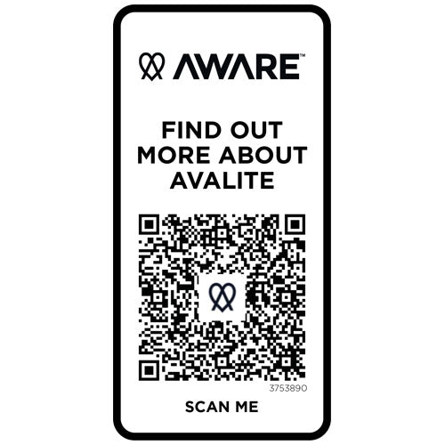 Camiseta unisex de manga corta con material reciclado Aware™ de 160 g/m² Avalite
