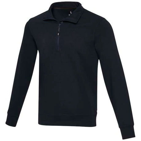 Sudadera unisex de material reciclado con cremallera 1/4 Aware™