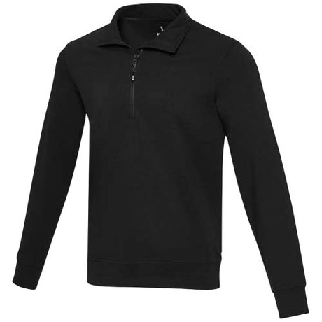 Sudadera unisex de material reciclado con cremallera 1/4 Aware™