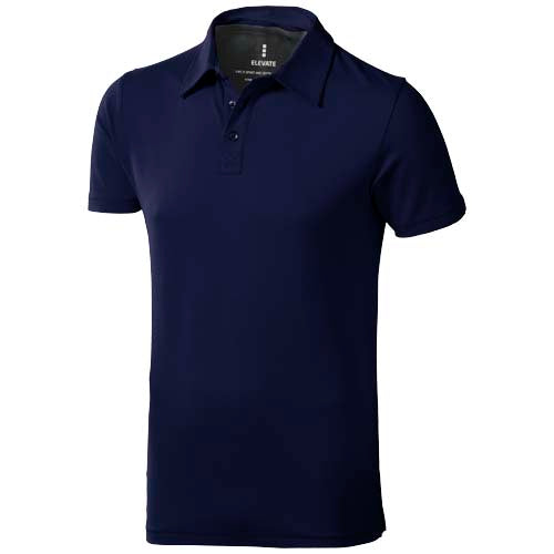 Polo de manga corta elástico
