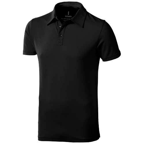 Polo de manga corta elástico