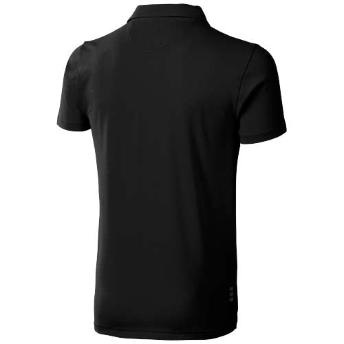 Polo de manga corta elástico