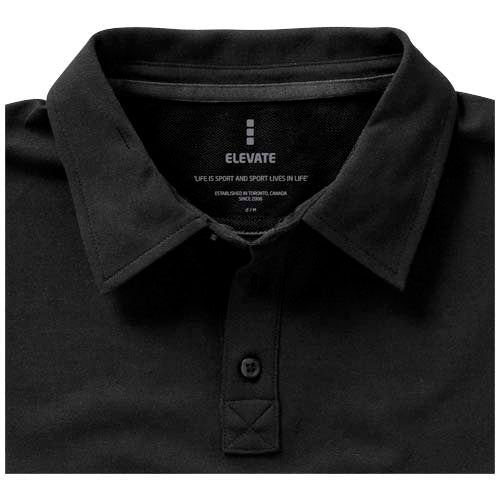 Polo de manga corta elástico