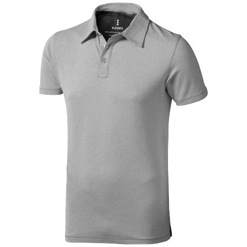 Polo de manga corta elástico