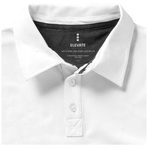 Polo de manga corta elástico