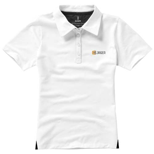 Polo de manga corta elástico