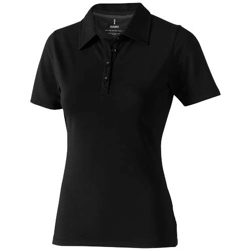 Polo de manga corta elástico