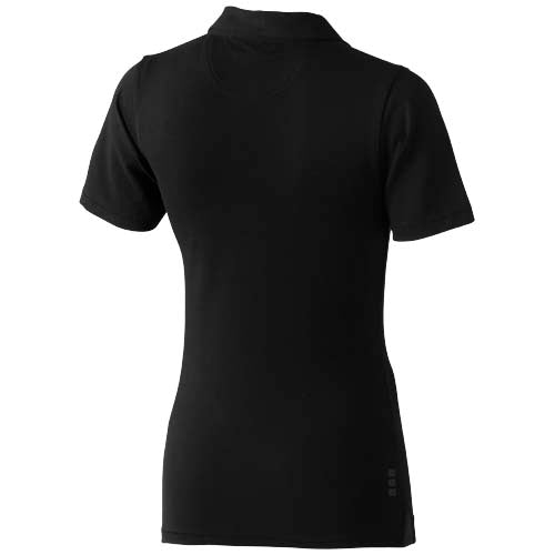 Polo de manga corta elástico