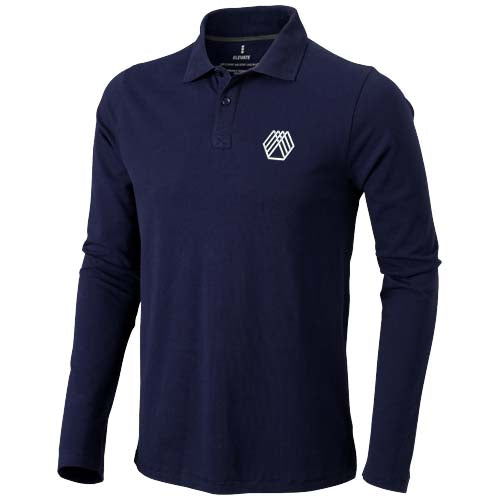 Polo de manga larga para