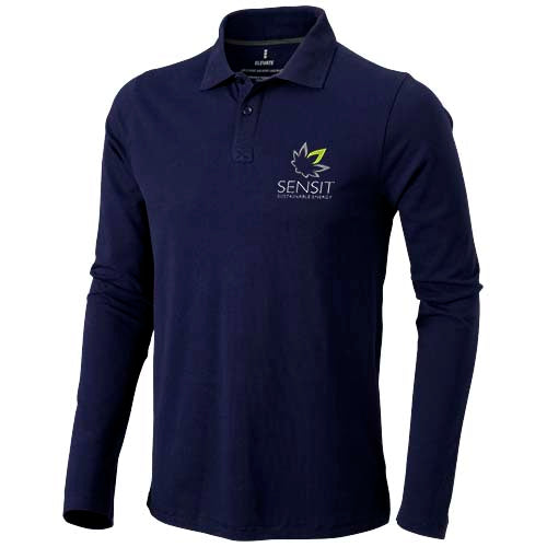 Polo de manga larga para