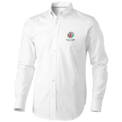 Camisa tipo Oxford de manga
