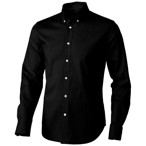 Camisa tipo Oxford de manga
