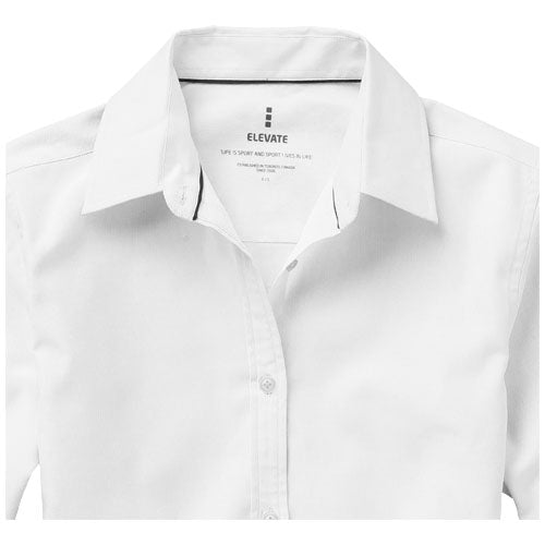 Camisa tipo Oxford de manga