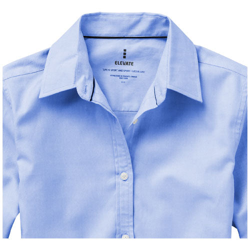 Camisa tipo Oxford de manga
