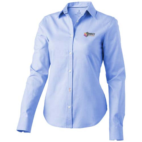 Camisa tipo Oxford de manga