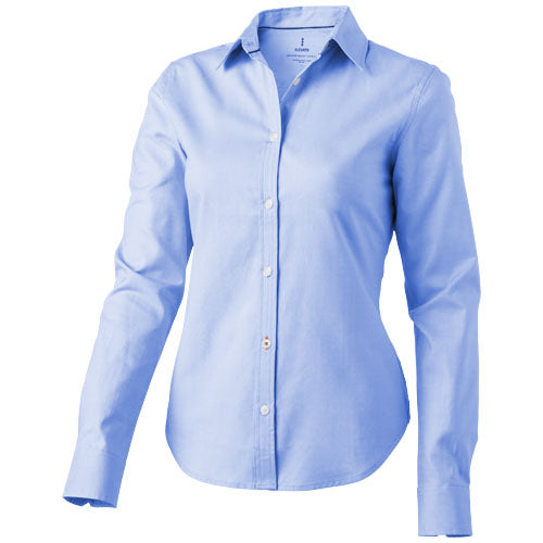 Camisa tipo Oxford de manga