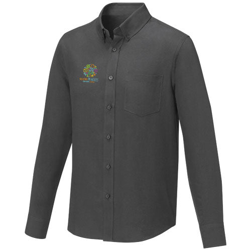 Camisa de manga larga para hombre de 130 g/m² Pollux