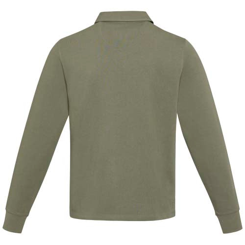 Sudadera tipo polo de rugby